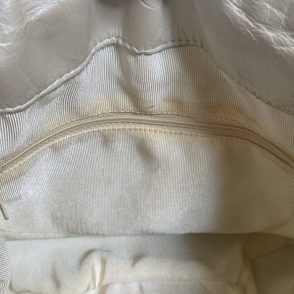 Vintage Drawstring Patchwork Animal Print Shoulde… - image 5